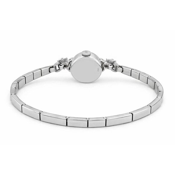Longines Lady\'s Diamonds Watch 14k White Gold - Stretch Band